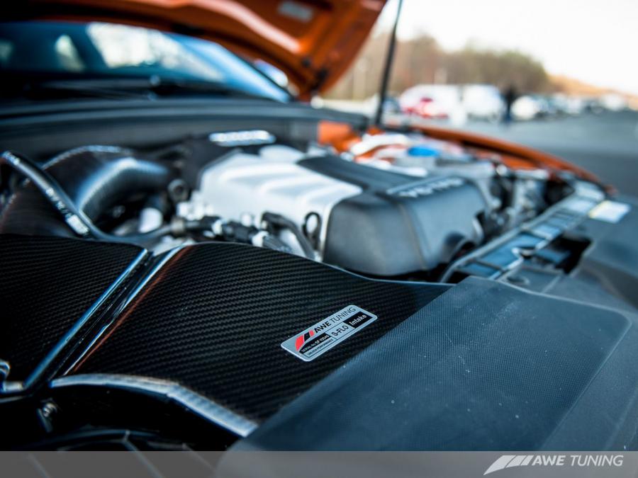 Моторный отсек Audi S5 B8.5 by AWE Tuning 2014 года  (фото 20 из 29)
